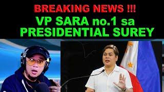 VP SARA DUTERTE no.1 sa Presidiential Survey