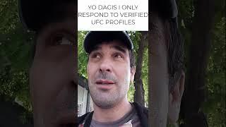 Dagis I Only Respond To Official UFC Profiles #ufc #mma #bulgariancowboy