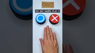Squid Game Paper Button Toy ⭕ How to Make Vote Button from SQUID GAME 2 | Easy DIY Squid Game Craft
