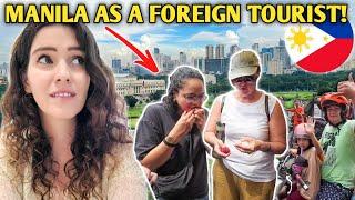 FOREIGNERS FIRST TIME IN MANILA! How's Being a Tourist in the Philippines?