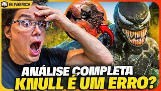 KNULL NOS CINEMAS! VAI SER UM GRANDE ERRO DA SONY? Análise COMPLETA Venom 3 Trailer Final