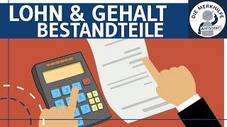 Lohn- & Gehaltsabrechnung - Bruttoentgelt, Abzüge, AN- und AG-Anteil, Nettoentgelt & Beispiel