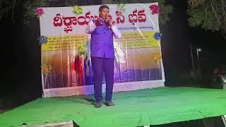 Motivational speech by Colonel Srinivas Rao at potlapahad on the occasion of dussehra