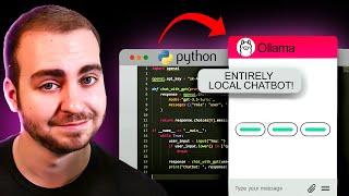 Create a LOCAL Python AI Chatbot In Minutes Using Ollama