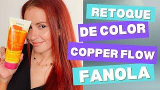 Retoco mi color COBRE con Fanola tono Copper Flow ️Color Mask