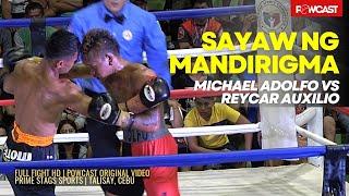 Ubusan ng Lakas! Michael Adolfo vs Reycar Auxilio  Full Boxing Fight | Prime Stags Sports