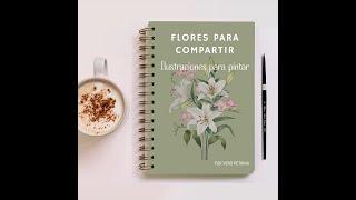 Mi eBook de ilustraciones botánicas para pintar - My eBook of botanical illustrations to paint