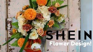 Using Flowers from SHEIN! Absolutely BEAUTIFUL Design!