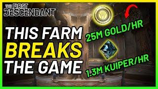 (PATCHED) *NEW* BROKEN Farm Gold, Kuiper & More (This Will Be Patched) | The First Descendant