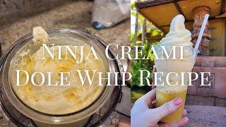 The BEST and EASIEST Ninja Creami Dole Whip Recipe