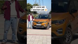 7 LAKH ME 7 SEATER CAR RENAULT TRIBER 