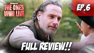 THE END OF RICK GRIMES! REVIEW and RECAP ep. 6 of The Walking Dead: The One's Who Live!