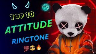 Top 10 Attitude Background music 2022 || top 10 attitude ringtone || Inshot music ||