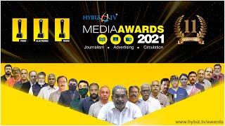 HYBIZ TV MEDIA AWARDS 2021 || HMA AWARDS 2021 || Media Awards For Media Professionals || 4K