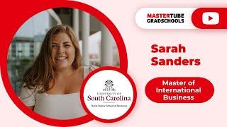 Sarah Sanders - Master of International Business, Darla Moore School of Business