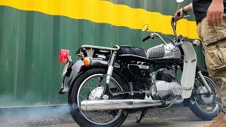 SUZUKIのビジネスバイク【K125】2気筒