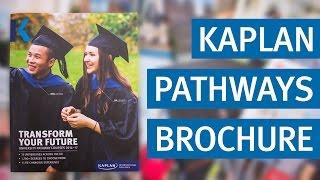 Kaplan UK Pathways Brochure 2016-17