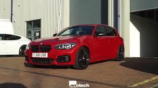 Stunning Red BMW M140 , Motech Stance