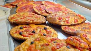 Not pizza, not focaccia! It's Pizzella!An Italian bakery always crowded with customers!PanificioBove