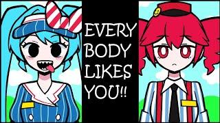 Everybody Likes You // MESMERIZER Animation Meme // Hatsune Miku and Kasane Teto