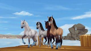 Тренировка в клубе Snow Queens inc.|Star Stable,чтобы попасть в клуб в описание.