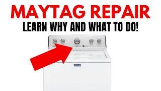 FIX: Maytag centennial washer sensing light on lid lock flashing