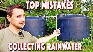 Rain Water Harvesting System Top Mistakes! Don't Make These!