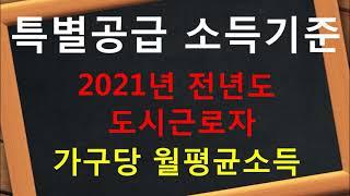 2021년 전년도 도시근로자 가구원수별 가구당 월평균소득