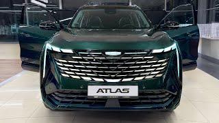 Geely Atlas 2025 - Детали экстерьера и интерьера