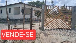 SÍTIO PRA VENDER COM ÁGUA A VONTADE, EM JACARAÚ-PB.  1 HÉCTARE, CASA BOA