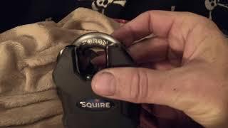 SQUIRE SS80CS AND SS65CS PADLOCK WITH ALMAX 19MM CHAIN