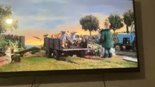 Farmer from Shaun the sheep is in Wallace and gromit vengeance most fowl