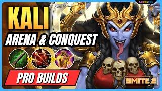 Smite 2 Kali Build | Arena & Conquest PRO Builds 2025