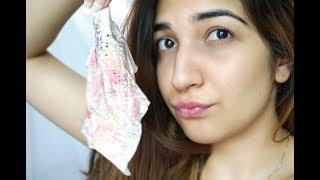 How I remove my makeup| Taking makeup off| Aakriti Chopra