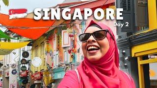 কাঁঠালের আইসক্রিম খেতে কেমন? Exploring the Colourful Singapore | Day 2 