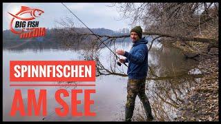 Spinnfischen am See - Angeln mit Christian