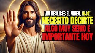 Dios dice: Si esto no fuera tan importante, no te habría pedido tu atención ¡detente y escúchame!