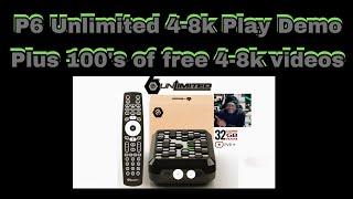 BuzzTV PowerStation 6 Unlimited: 4K & 8K Playback Test with Digital Digest! "