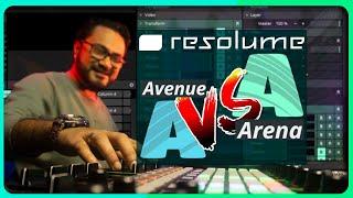 Choose between Resolume Arena VS Avenue! VJ Tips! 