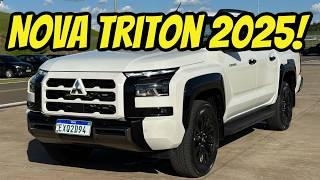 Mitsubishi Triton 2025 - NOVO VISUAL! MAIS BARATA! MAIS POTENTE! LANÇAMENTO NO BRASIL!