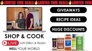 Live Shop & Cook with Well Your World!