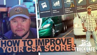 How to improve your CSA scores