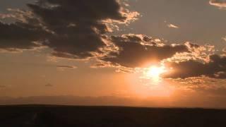 Sunset Time Lapse Wide Angle Near DIA