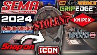 SEMA 2024 Day 1! ICON Steals Snap-on Ratchet Design?! New From Knipex, Gearwrench, GripEdge, & More!