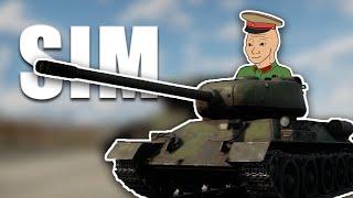 Trying Simulator battles | t 34-100 War Thunder