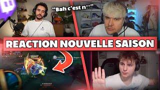 LES STREAMERS RÉAGISSENT À LA NOUVELLE SAISON - Best Of LoL #786 Réactions