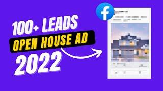 Open House Facebook Ad FULL TUTORIAL For Real Estate Agents