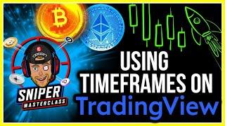 Crypto Trading Masterclass 02 - How To Use Different Timeframes On TradingVew?