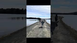 Nepali vlog USA Massachusetts Beautiful Park and lakeside views