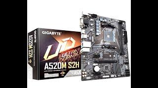 Gigabyte A520M S2H unboxing and review